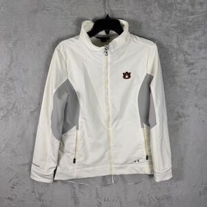 Auburn Tigers Jacket Womens Large Under‎ Armour Softshell Storm Full Zip